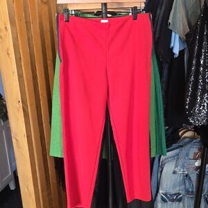 Missoni Vibrant Red Ankle Pants
